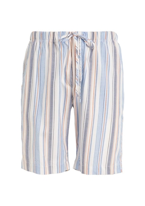 Hanro Cotton Striped Pyjama Shorts