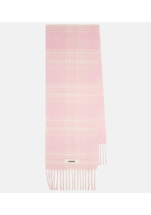 Jacquemus L'Écharpe Carro wool-blend scarf