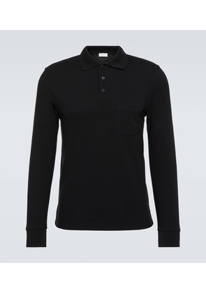 Saint Laurent Cotton-blend polo shirt