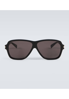 Saint Laurent SL 609 Carolyn shield sunglasses