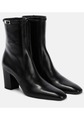 Saint Laurent Betty 70 leather ankle boots