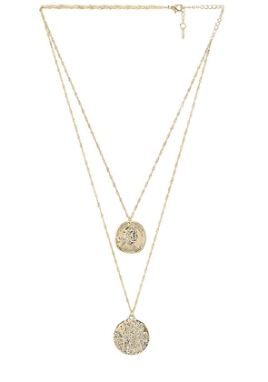 Amber Sceats X REVOLVE Athens Necklace in Metallic Gold.