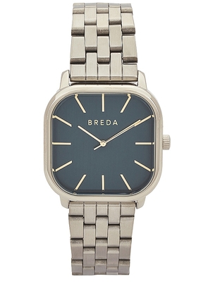Breda Visser Watch in Metallic Silver.