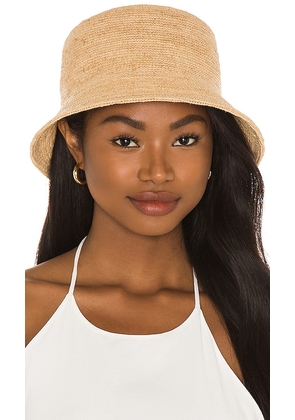 Lack of Color The Inca Bucket Hat in Tan. Size M, S.