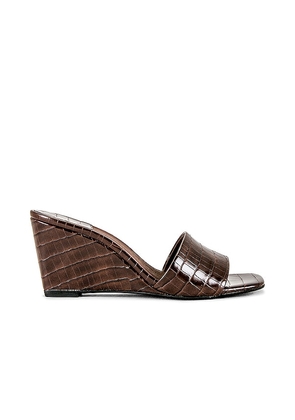 Jeffrey Campbell Appetit Sandal in Brown. Size 7.5.