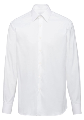 Prada stretch Poplin shirt - White