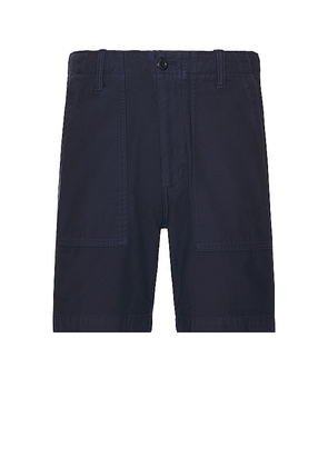 OUTERKNOWN The Field Short in Blue. Size 30, 34, 36.
