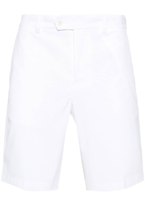 J.Lindeberg Vent logo-plaque ripstop shorts - White