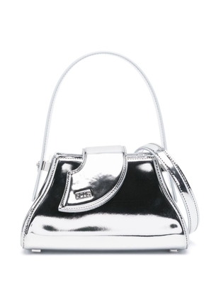 Gcds small Comma tote bag - Silver