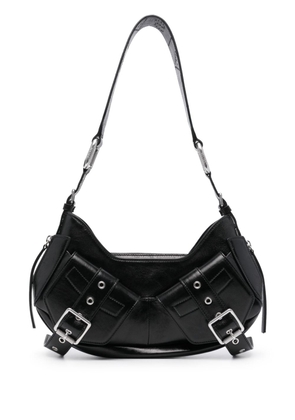 BIASIA Y2K leather shoulder bag - Black