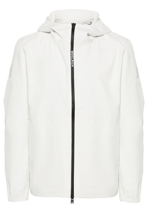 Woolrich Pacific Two Layers hooded jacket - White