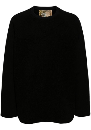 By Walid crew-neck cotton jumper - Black