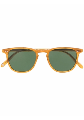 Garrett Leight square tinted sunglasses - Brown
