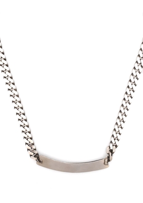 WERKSTATT:MÜNCHEN cable-link chain polished-finish necklace - Silver