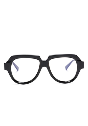 Kuboraum K37 oversize-frame glasses - Black