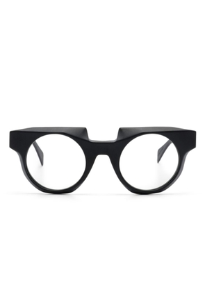 Kuboraum U1 geometric-frame sunglasses - Black
