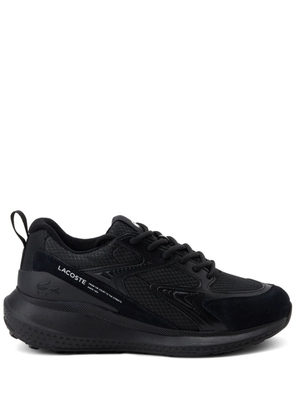 Lacoste logo-print low-top sneakers - Black