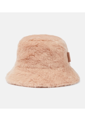 Max Mara Figura alpaca, wool, and silk bucket hat