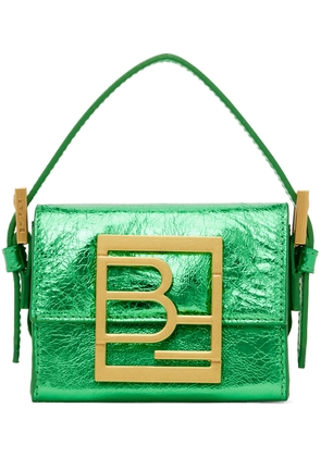 BY FAR SSENSE Exclusive Green Micro Fran Bag