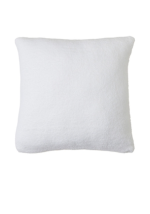Barefoot Dreams CozyChic Solid Pillow in Ivory.