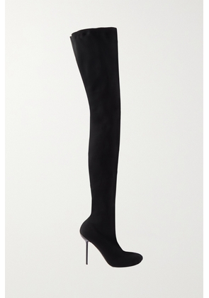 Balenciaga - Anatomic Stretch-knit Thigh Boots - Black - IT36,IT37,IT38,IT39,IT40