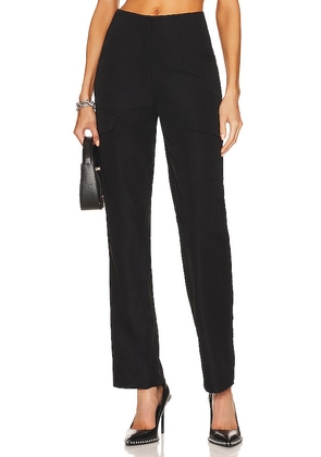 superdown Kimmy Cargo Pant in Black. Size L, S, XL, XS, XXS.