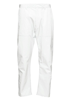 Prada Re-nylon straight trousers - White