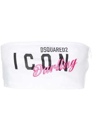 Dsquared2 Darling cotton tank top - White