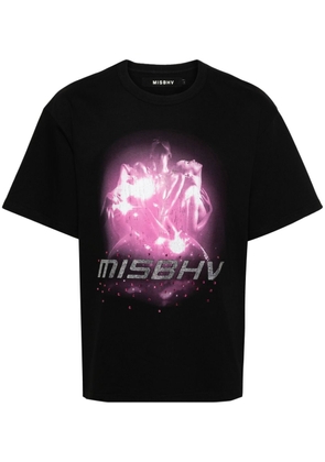 MISBHV graphic-print cotton T-shirt - Black