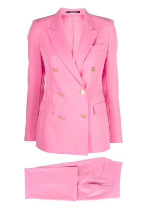 Tagliatore double-breasted two-piece suit - Pink