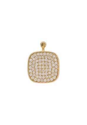 Marla Aaron diamond and 18kt yellow gold charm