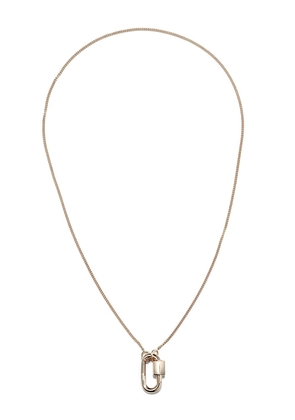 Marla Aaron 14kt yellow gold curb-chain necklace