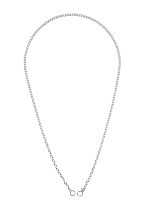 Marla Aaron 14kt white gold Pulley chain necklace - Silver