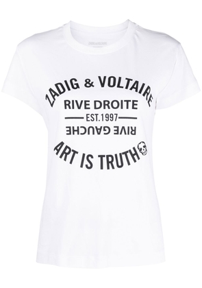 Zadig&Voltaire logo-print T-shirt - White