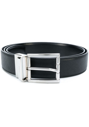 Bally textured belt - Black