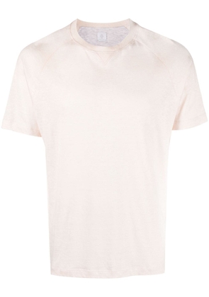 Eleventy crew neck short-sleeved T-shirt - Neutrals