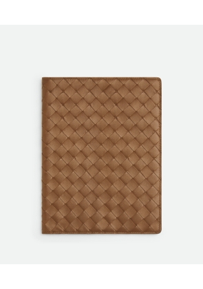 Bottega Veneta Large Intrecciato Notebook Cover - Brown - Unisex - Calfskin