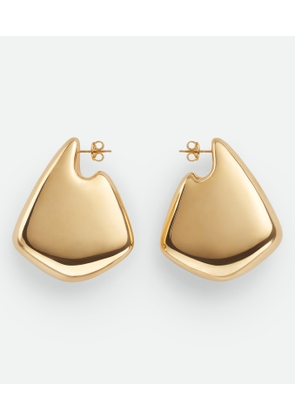 Bottega Veneta Large Fin Earrings - Gold - Woman -