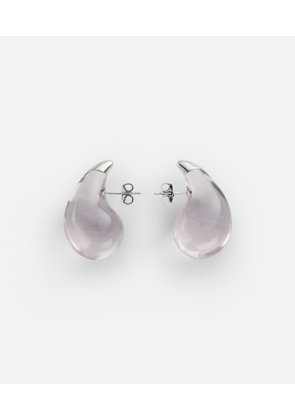 Bottega Veneta Drop Earrings - Silver - Woman -