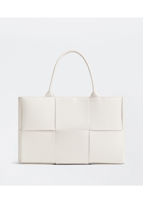 Bottega Veneta Medium Arco Tote Bag - White - Woman - Calf Skin