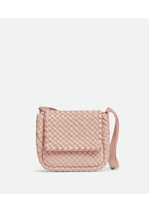 Bottega Veneta Mini Cobble Shoulder Bag - Pink - Woman - Lambskin