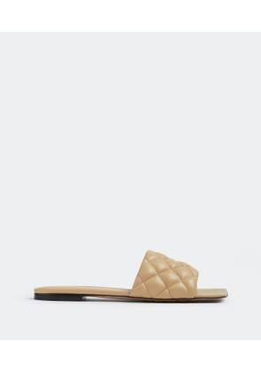 Bottega Veneta Padded Flat Sandal - Beige - Woman   Lambskin