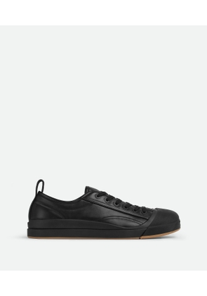 Bottega Veneta Vulcan Leather Sneaker - Black - Man   Calfskin