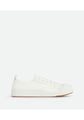 Bottega Veneta Vulcan Leather Sneaker - White - Woman   Calfskin