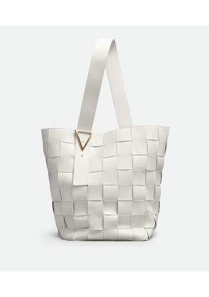 Bottega Veneta Tote Bag - White - Woman - Lamb Skin