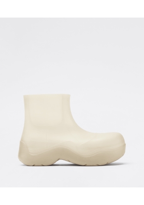 Bottega Veneta Puddle Ankle Boot - White - Man   Rubber