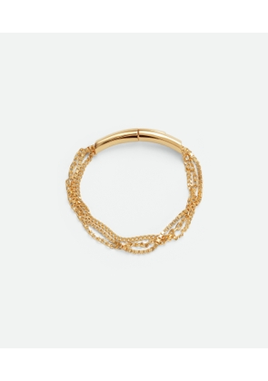 Bottega Veneta Detail Chain Bracelet - Gold - Man - S