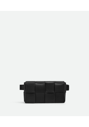 Bottega Veneta Cassette Belt Bag - Black - Woman - Lambskin