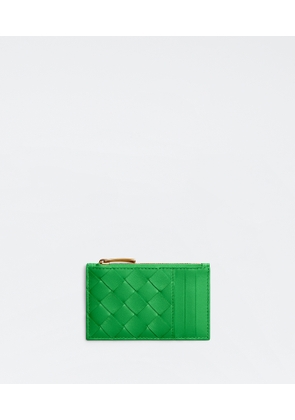 Bottega Veneta Zipped Card Case - Green - Woman -