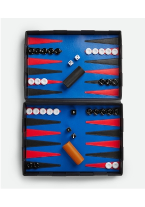 Bottega Veneta Leather Backgammon - Blue - Unisex - Calfskin, Murano Glass & Resin